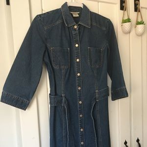 Faded Glory stretch denim dress